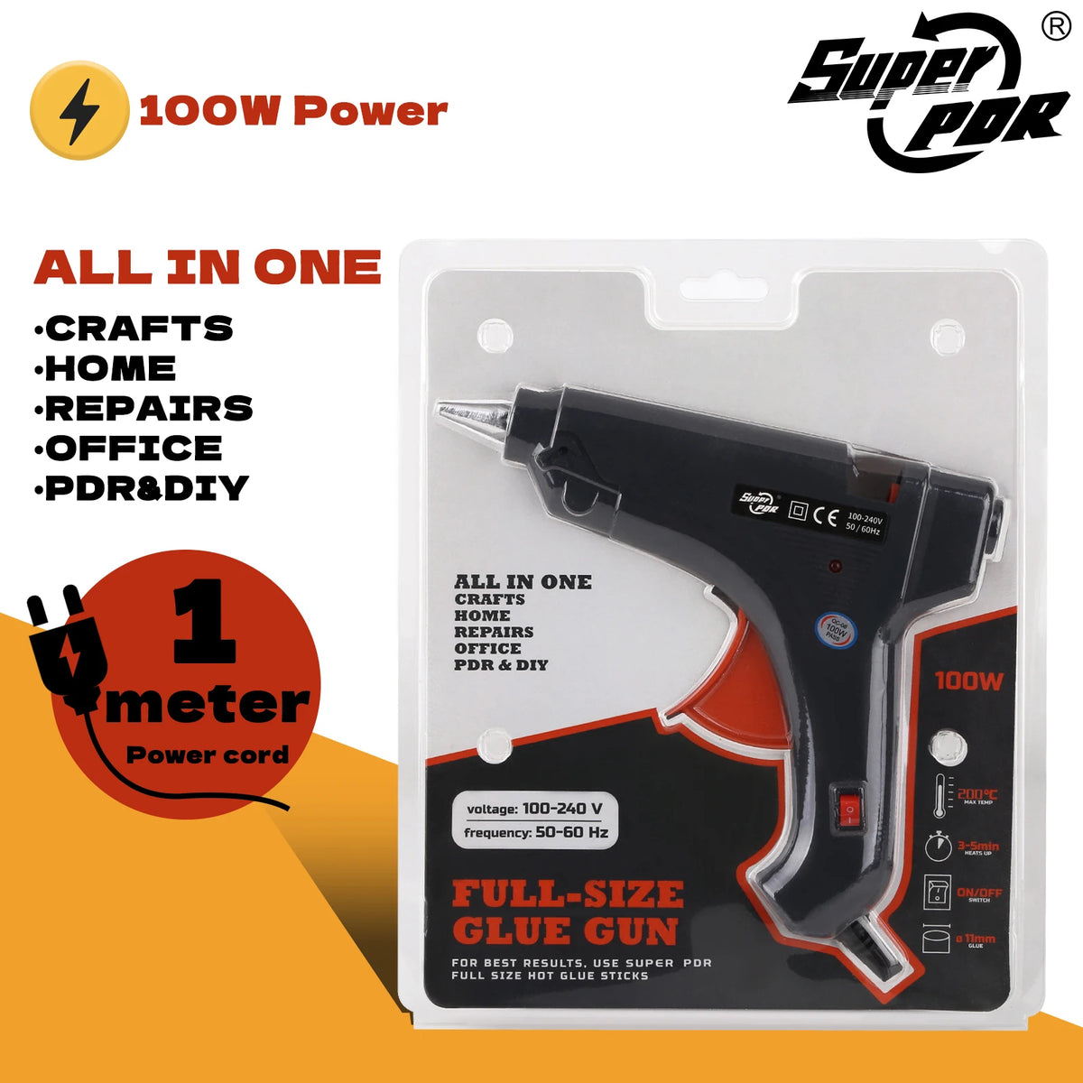 Melt Glue Gun Super Pdr — Swuffy
