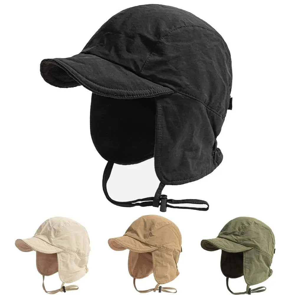 Casual Retro Bomber Hat Solid — Swuffy