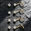 Glitter Nose Studs Stainless Steel — Swuffy