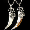 Necklace Pendant Horror Theme Skeleton — Swuffy