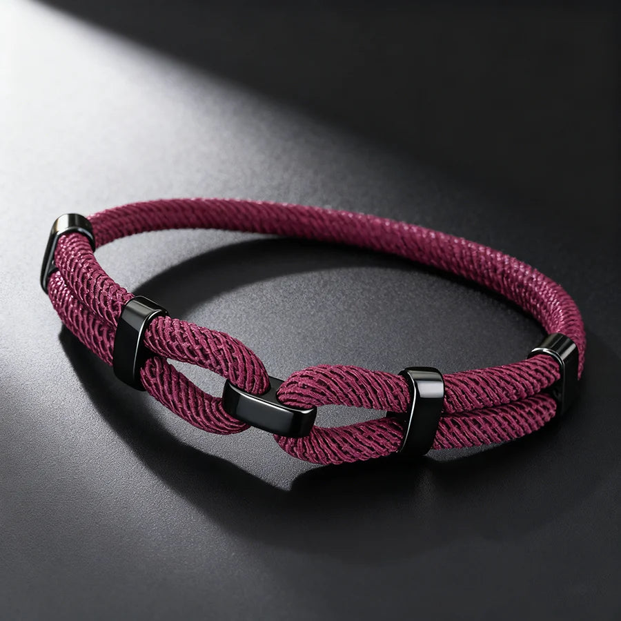 Rope Bracelet Adjustable Selected Milan — Swuffy