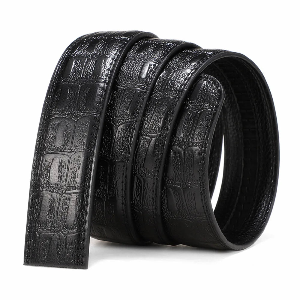 Automatic Buckle Belts No Buckle — Swuffy