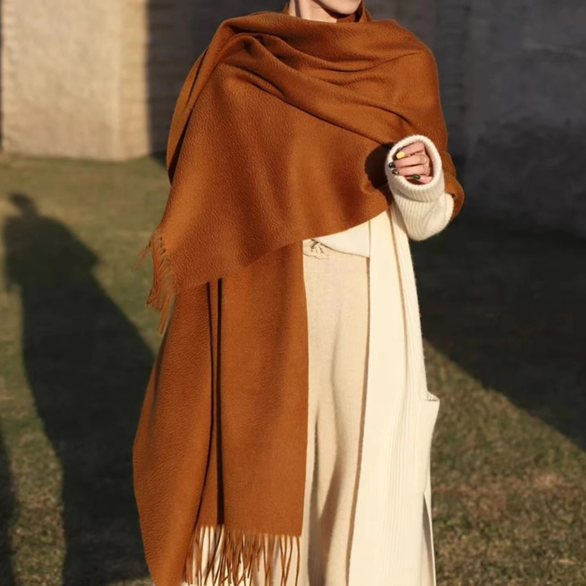 Colors Solid Winter Scarf Thick — Swuffy