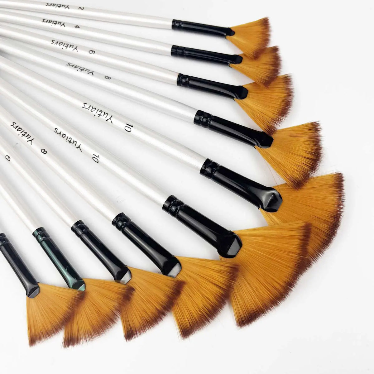 Fan Paint Brush Soft Nylon — Swuffy