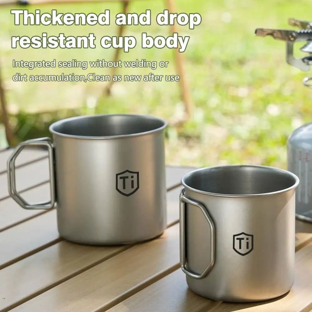 Outdoor Camping Mug Folding Handle — Swuffy