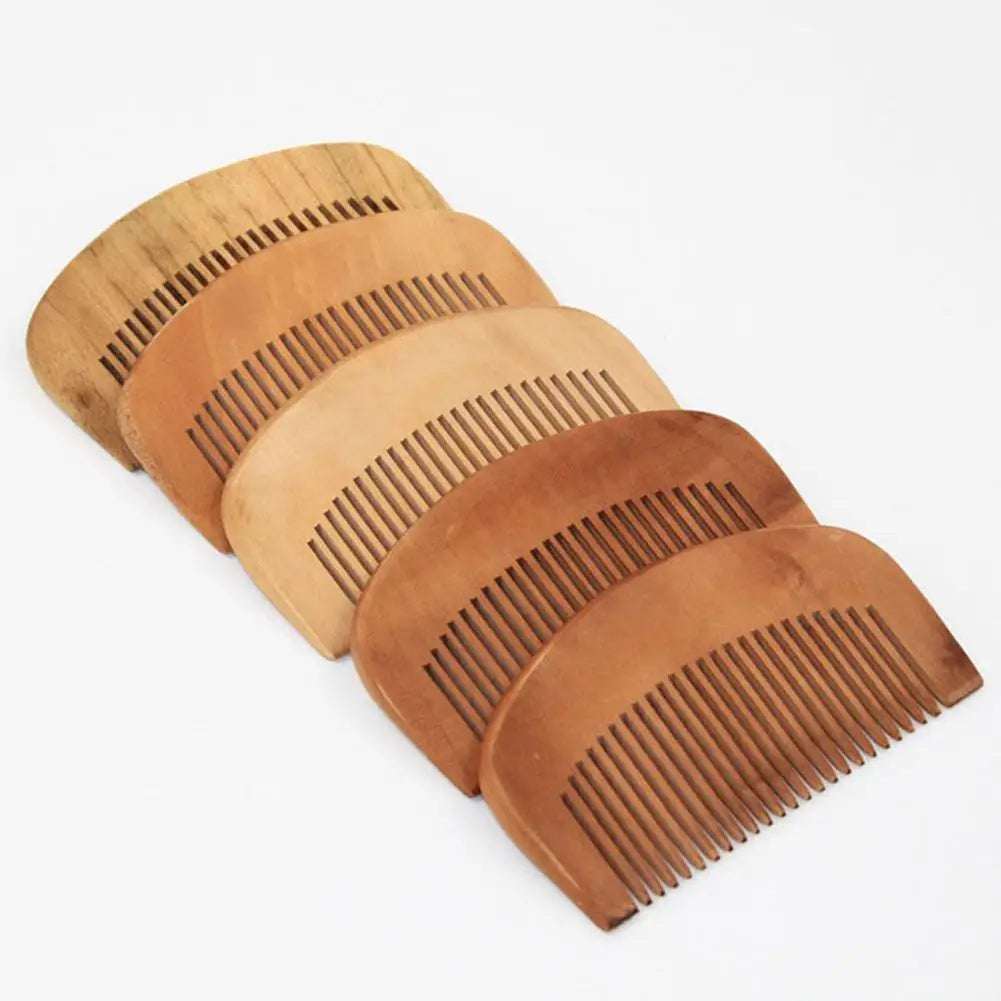 Peach Wood Comb Trendy Hair — Swuffy