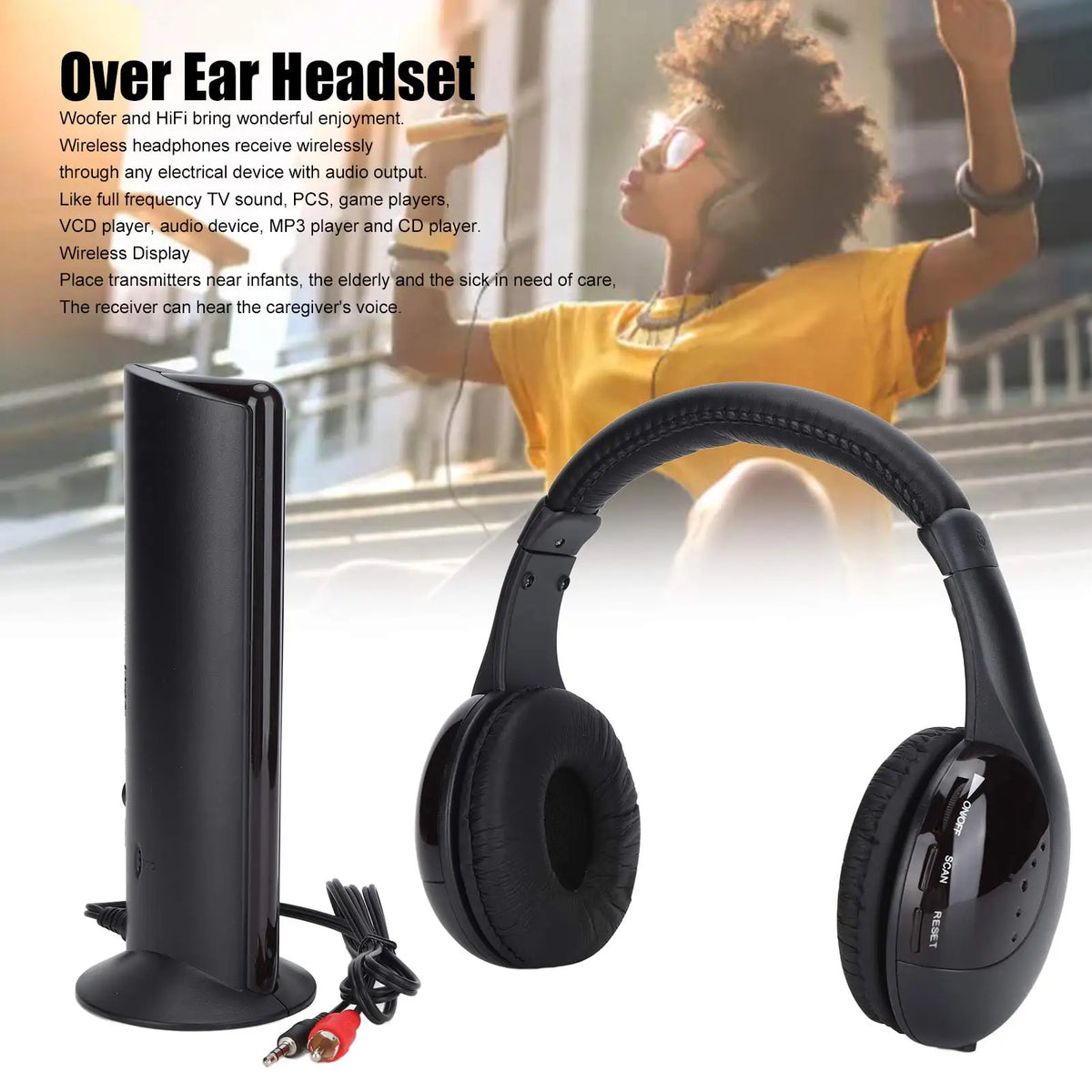 Wireless Over-Ear Headphones — Swuffy