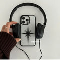 Korean Simple Black White Pentagram — Swuffy