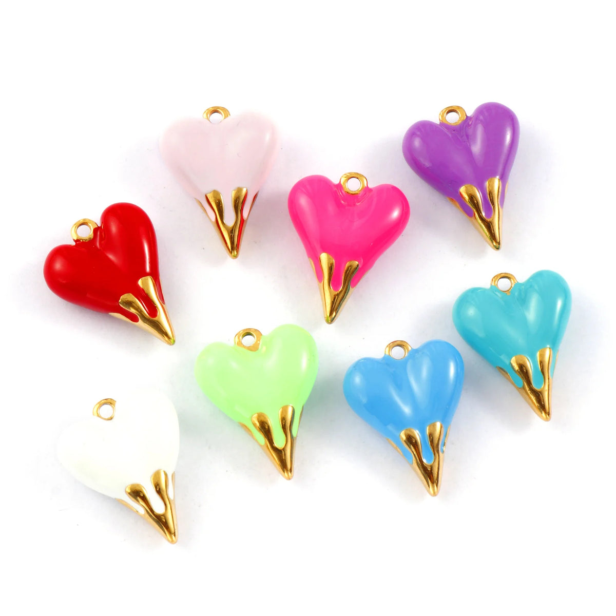 Candy Valentine Day Heart Charms — Swuffy