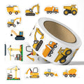 Cartoon Engineering Vehicle Stickers Encouragement — Swuffy