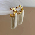 Fold Metal Chain Tassel Dangle — Swuffy
