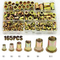 Zinc Plated Nuts Rivnut Flat — Swuffy
