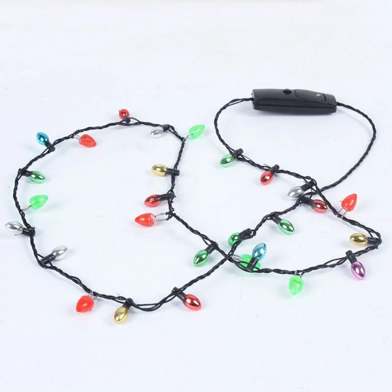 Christmas LED Light-Up Necklace — Swuffy