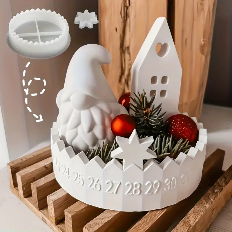 Holiday Calendar Silicone Mold Countdown — Swuffy