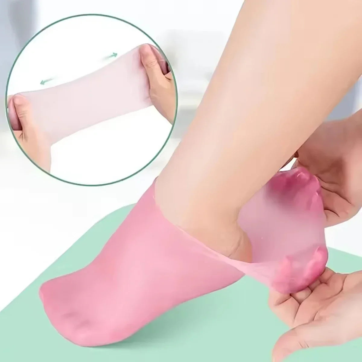 Moisturizing Silicone Gel Socks Dry — Swuffy
