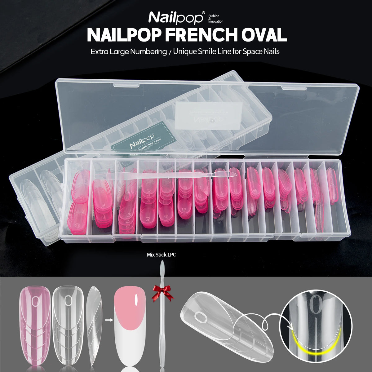 Nailpop Nail Dual Forms Molds — Swuffy