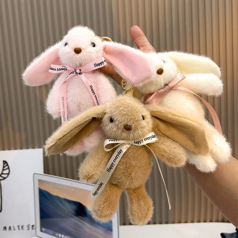 Long Ear Bunny Keychain Plush — Swuffy