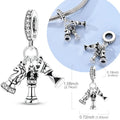 Sterling Silver Charm Bead Chess — Swuffy