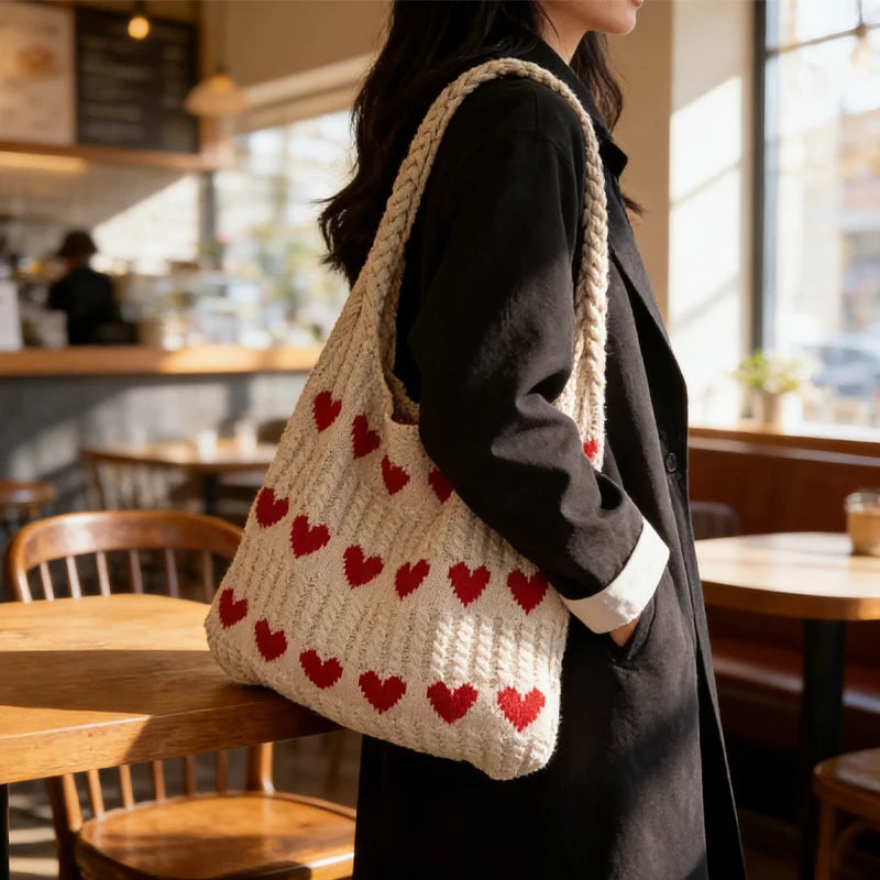 Handmade Woolen Knitted Bag Summer — Swuffy