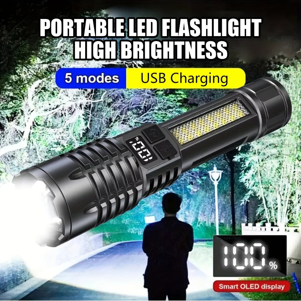 Super Bright COB LED Flashlight — Swuffy