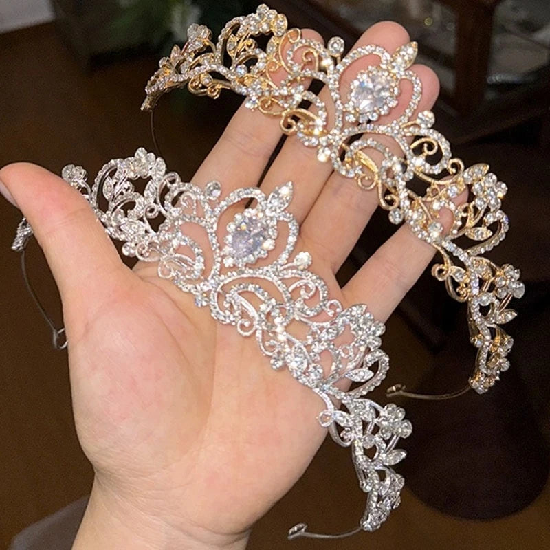 Bridal Tiara Hair Crown Wedding — Swuffy