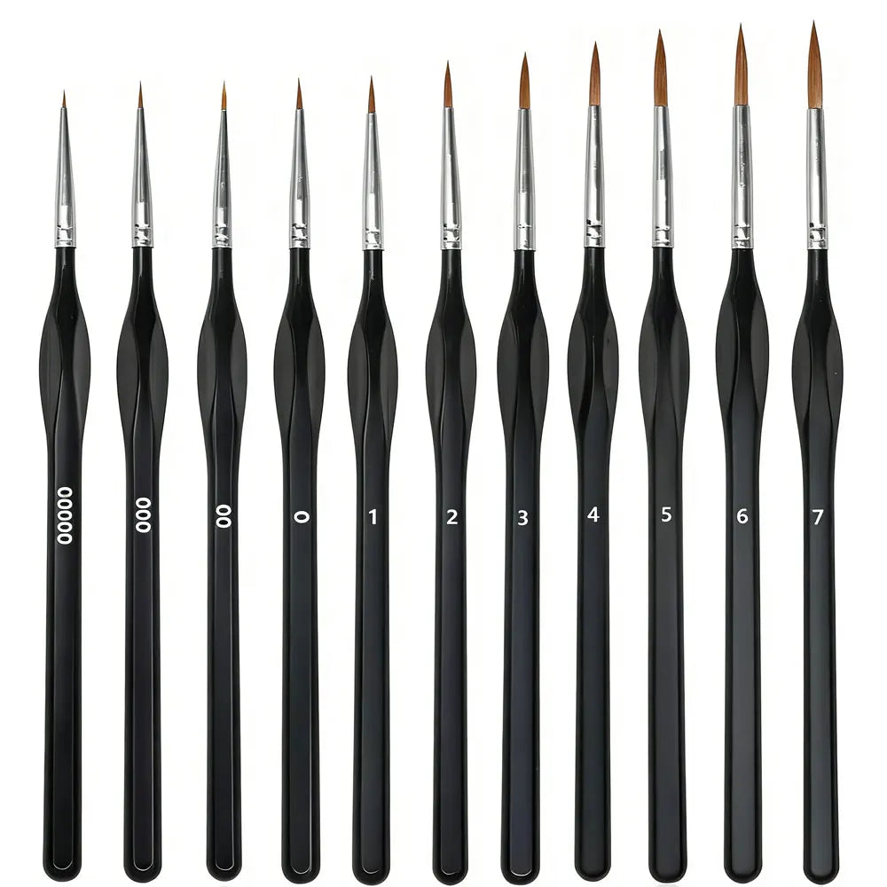 Detail Paint Brushes Miniature Painting — Swuffy