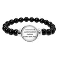 Custom Personalized Beaded Bracelet Customized — Swuffy
