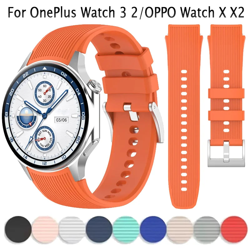 No Gap Silicone Strap Oppo — Swuffy
