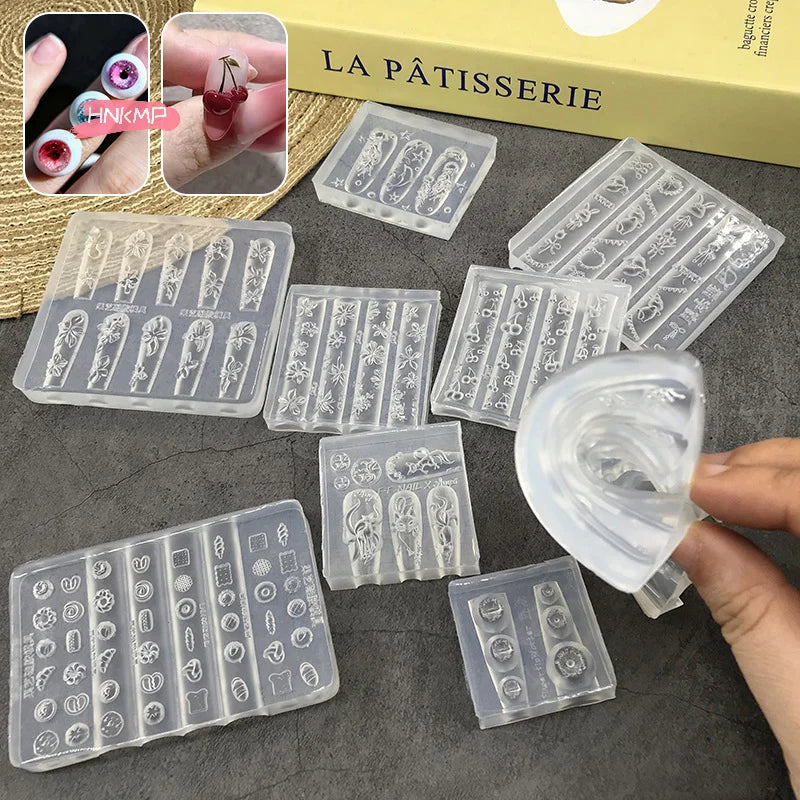 Nail Art Mold Ice Flower — Swuffy