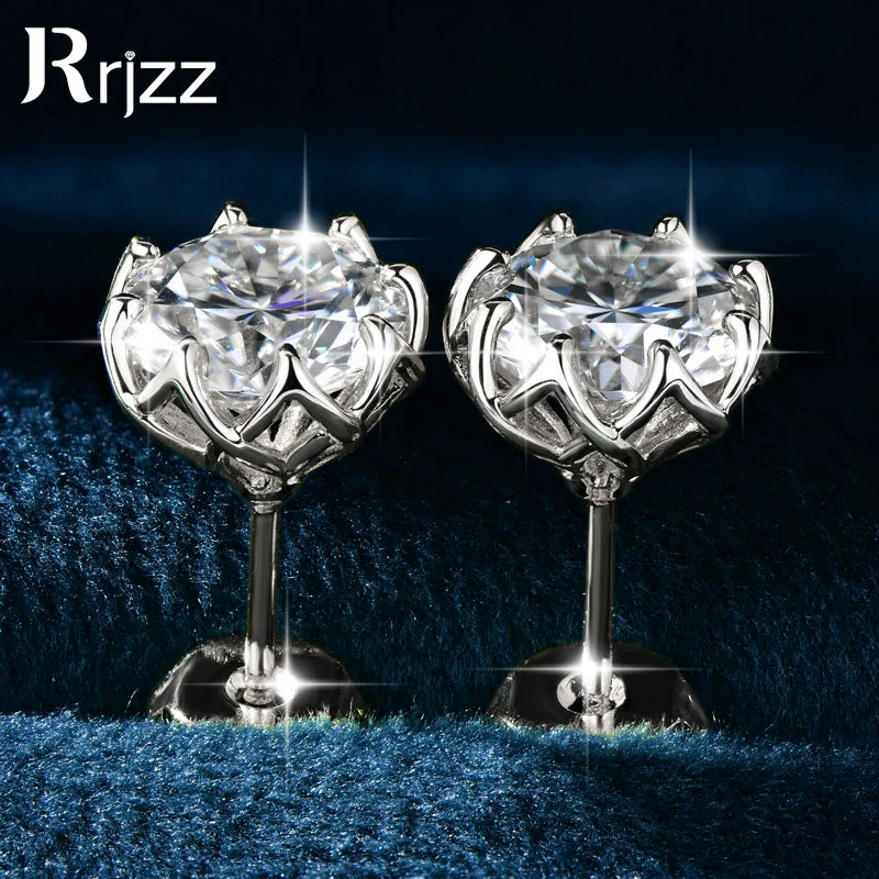 Rrjzz Moissanite Certified Stud Ear — Swuffy