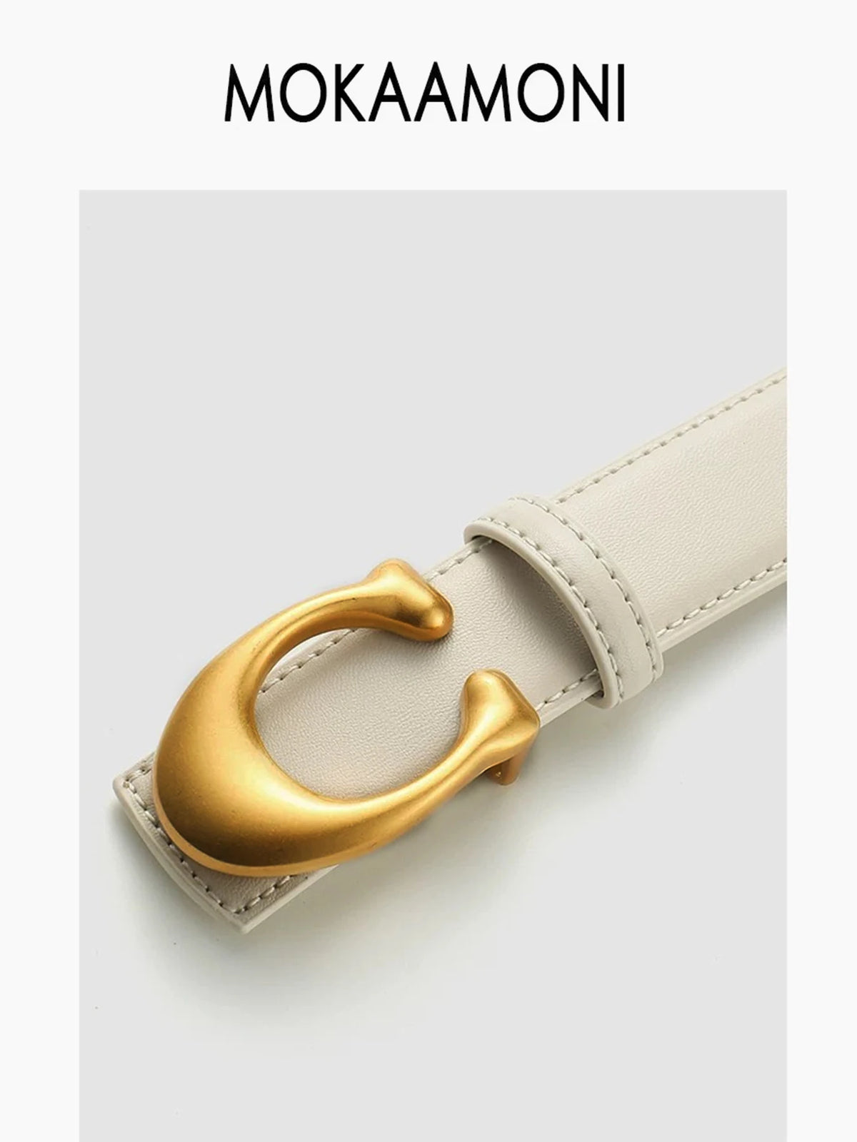 PU Leather Belt Simple Casual — Swuffy
