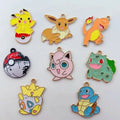 Cartoon Pikachu Charizard Charms Earrings — Swuffy