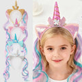Unicorn Rainbow Party Headband Wig — Swuffy
