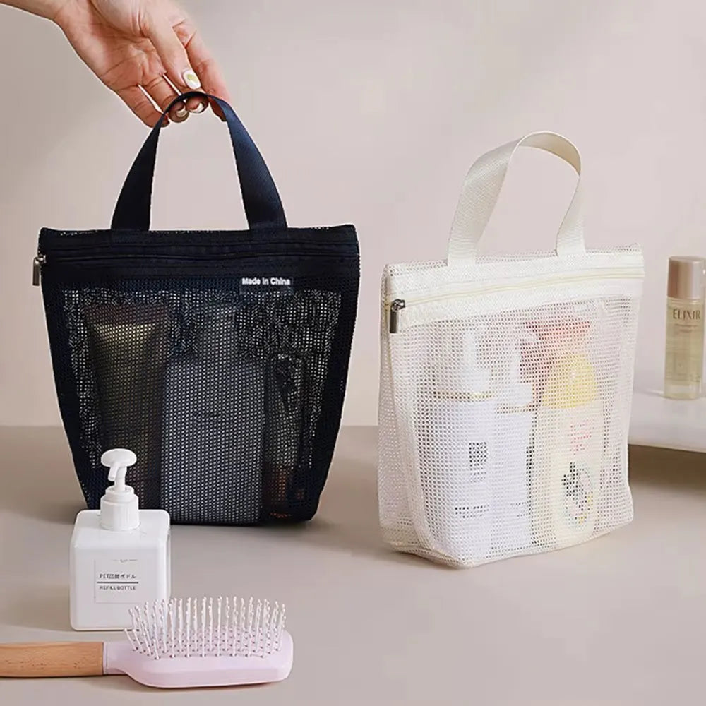 Mesh Makeup Toiletry Storage Bags — Swuffy