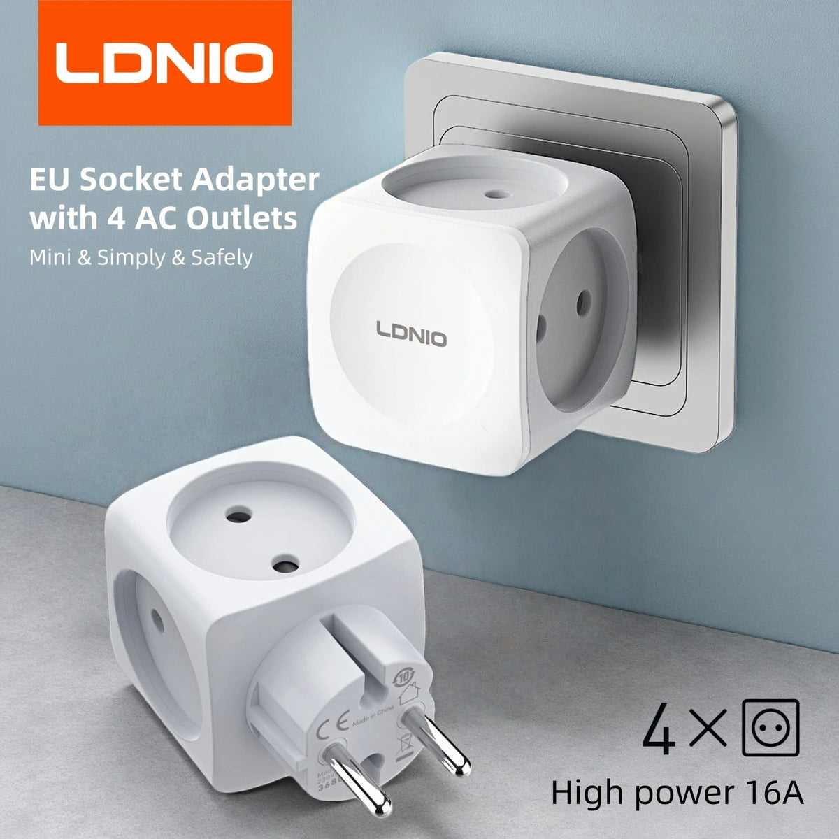 Ldnio Eu Socket Extender Adapter — Swuffy