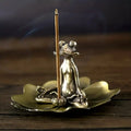 Vintage Zen Frog Incense Burner — Swuffy