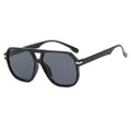 Fashionable Square Double Beam Sunglasses — Swuffy