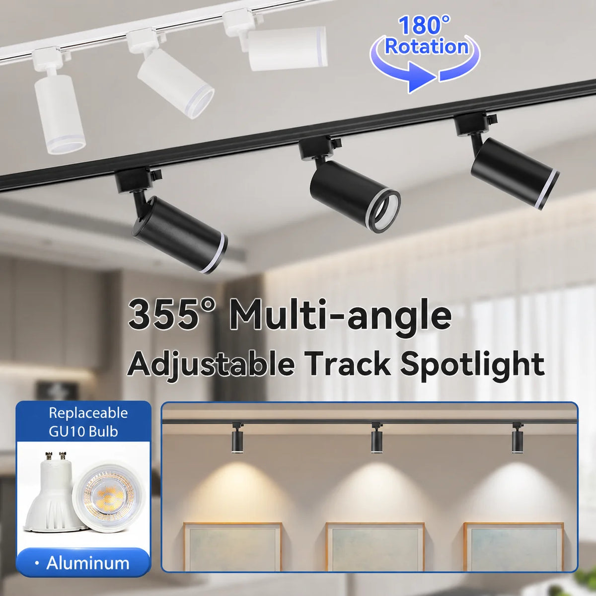 Track Light Modern LED Ceiling — Swuffy
