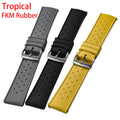Tropical Fkm Rubber Strap Seiko — Swuffy