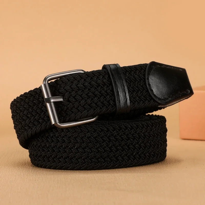 Non Hole Pin Buckle Belt — Swuffy