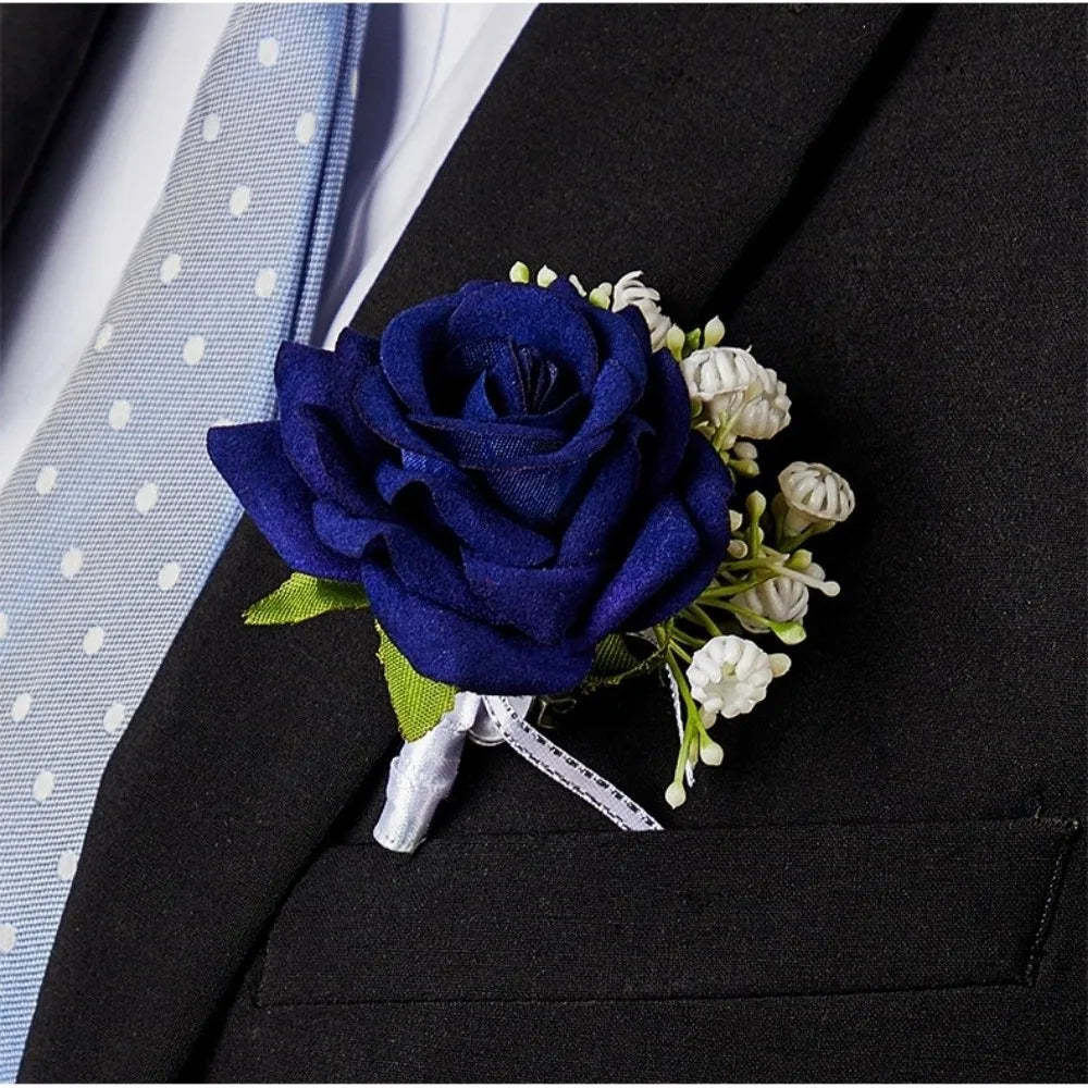 Artificial Rose Boutonniere — Swuffy