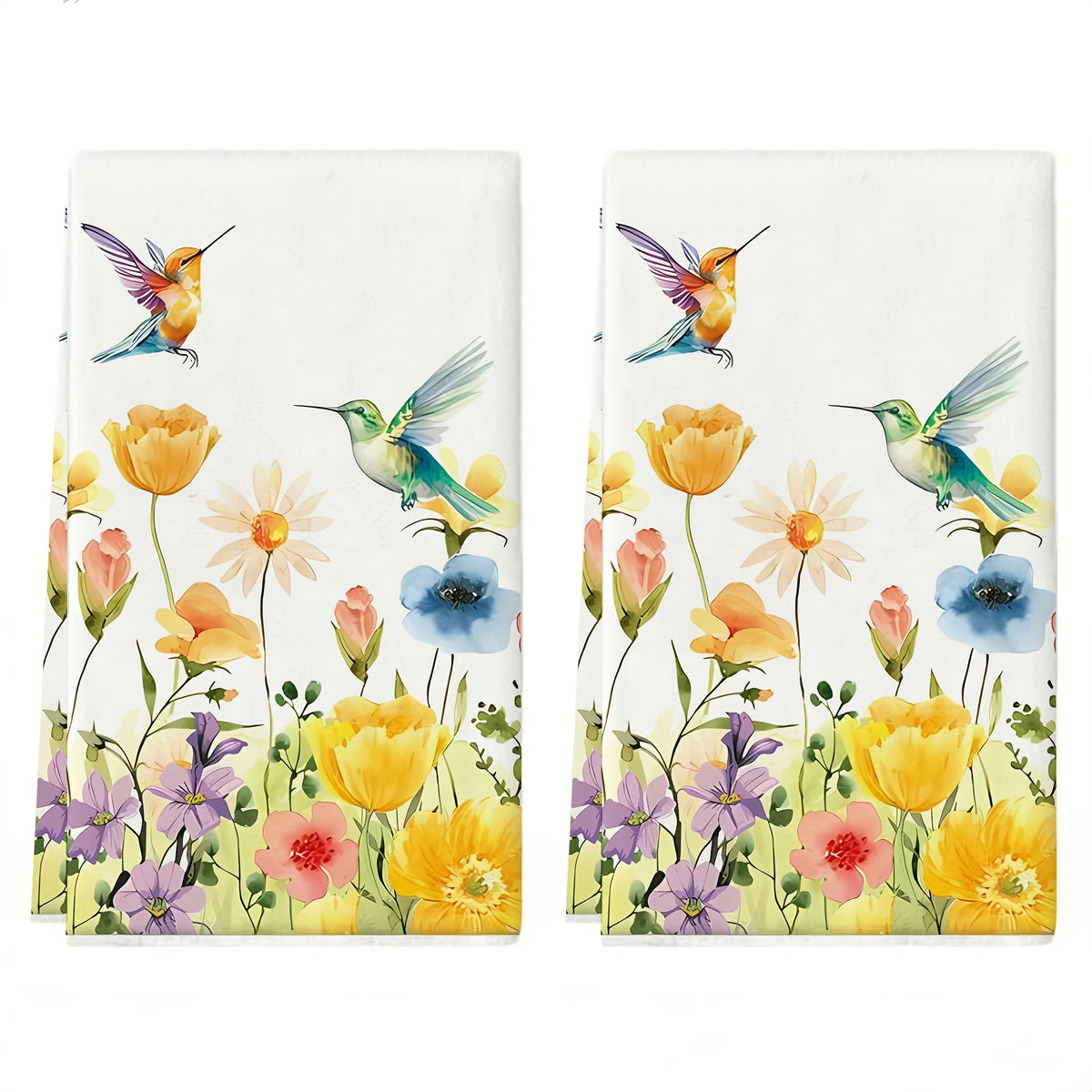 Spring Summer Floral Kitchen Towels — Swuffy