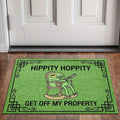 Cartoon Frog Welcome Doormat — Swuffy