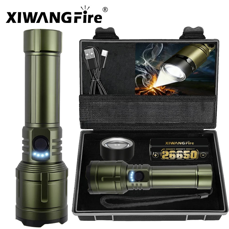 Tactical Waterproof Flashlight — Swuffy