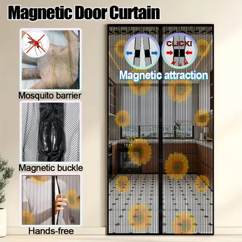 Summer Magnetic Screen Door Automatic — Swuffy