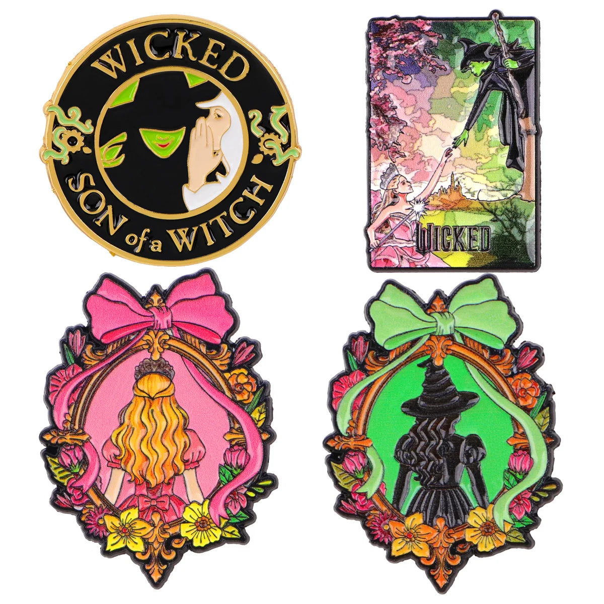 Mix Princess Witch Enamel Pins — Swuffy
