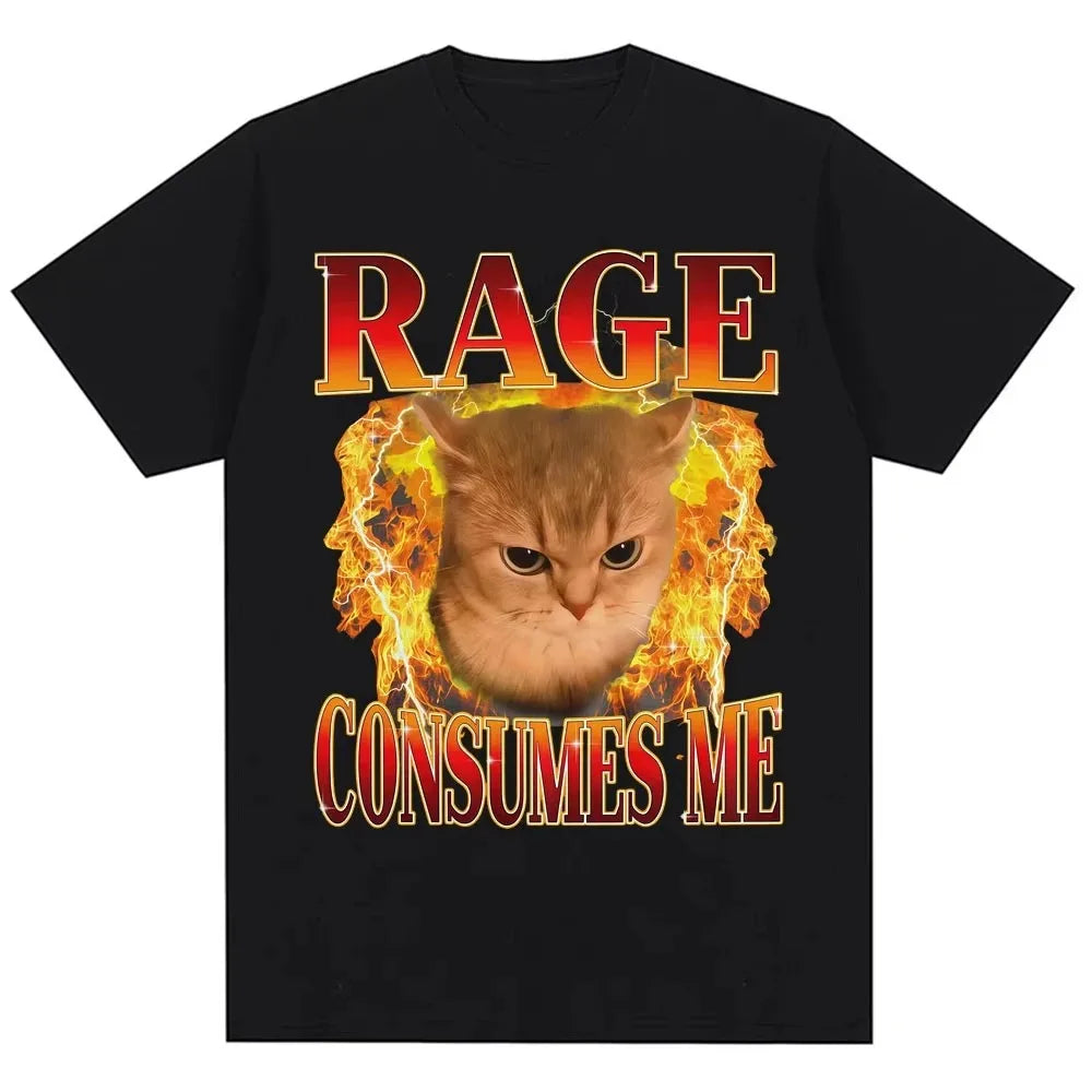 Rage Consumes Me Funny Cat — Swuffy