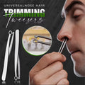 Nose Hair Trimming Tweezers Stainless — Swuffy