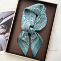 Design Print Square Silk Scarf — Swuffy