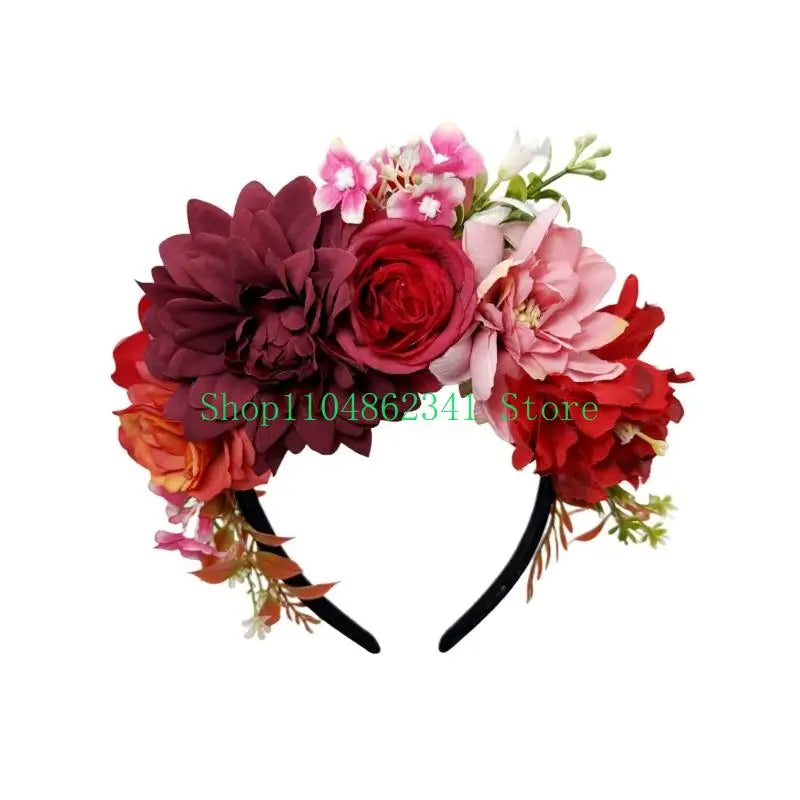 Adjustable Cloth Floral Headbands Daily — Swuffy